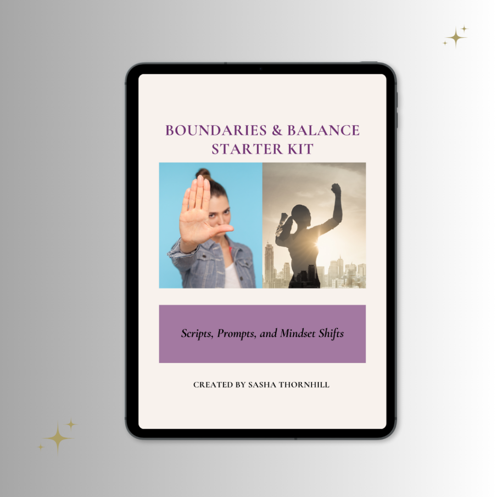 Boundaries & Balance Starter Kit